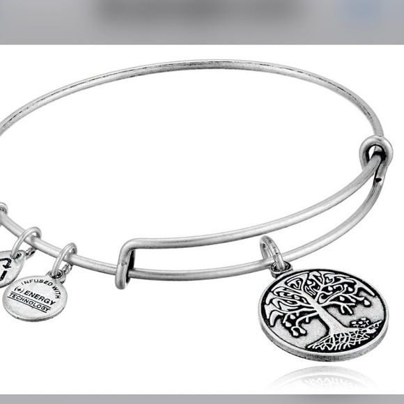 Alex and Ani Tree of Life Charm Bangle Bracelet - Picture 4 of 4